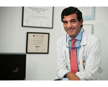Dr Jos Luis Zamorano, expert in non-invasive cardiological diagnosis, new head of the cardiology department at the Hospital Universitario Sanitas La Zarzuela
