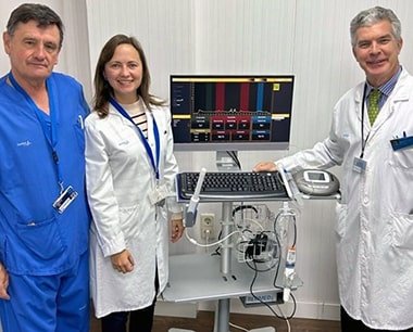El Hospital La Zarzuela incorpora una torre con ecógrafo que permite realizar exámenes anorrectales